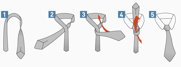 uniform ties how to tie a kent knot tie