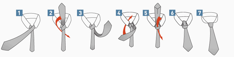 uniform tie how to tie a double windsor tie knot graph