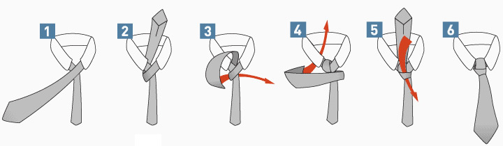 How to tie a tie: Tying a half Windsor tie knot